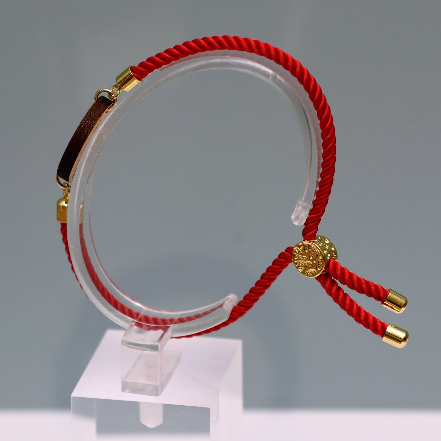 La Fleur de Vie : Harmonie et Équilibre Universel - Bracelet Rouge