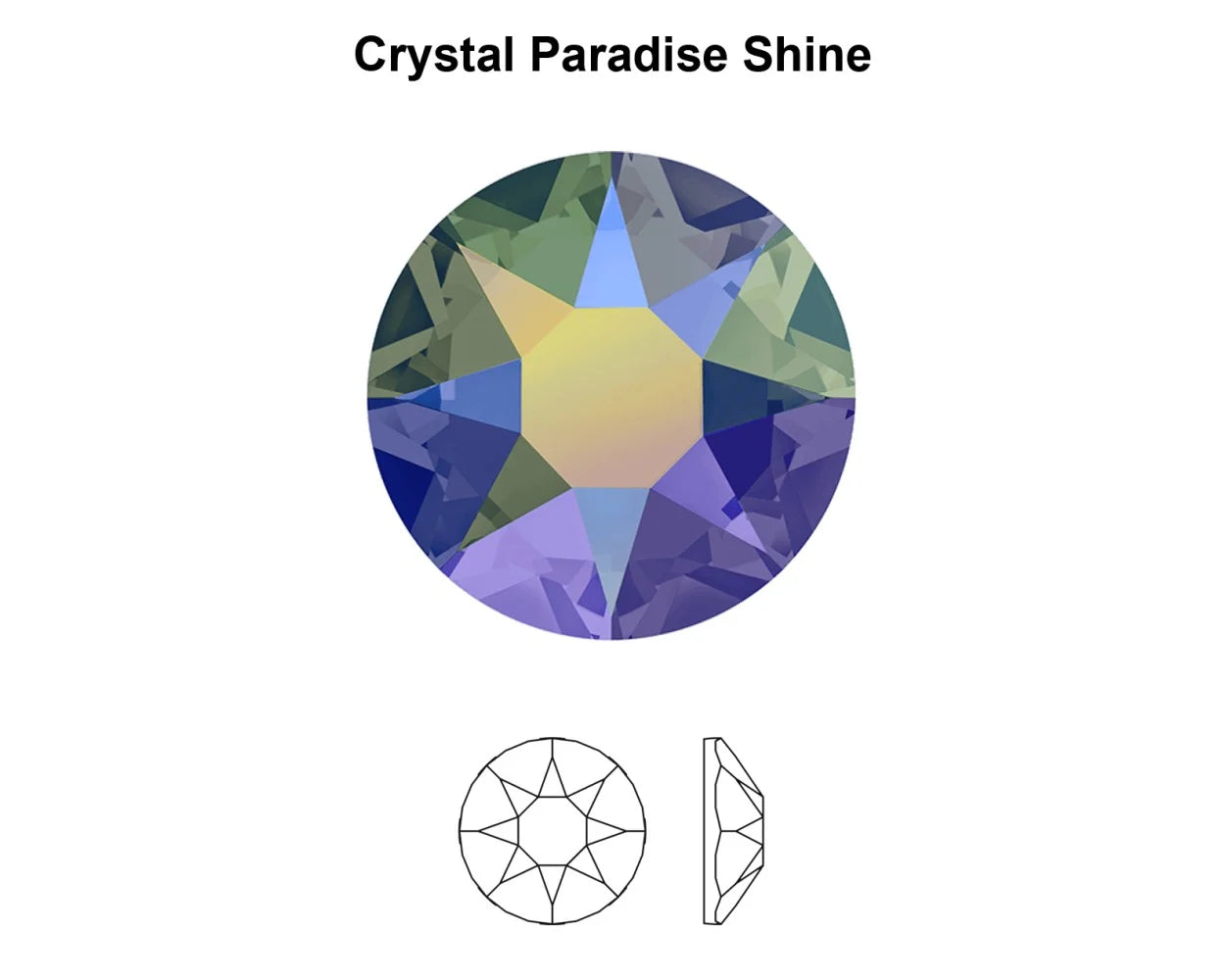 Torus Yantra : Symbole de l’Énergie Circulaire et de l’Harmonie - Bracelet Violet avec cristal Swarovski