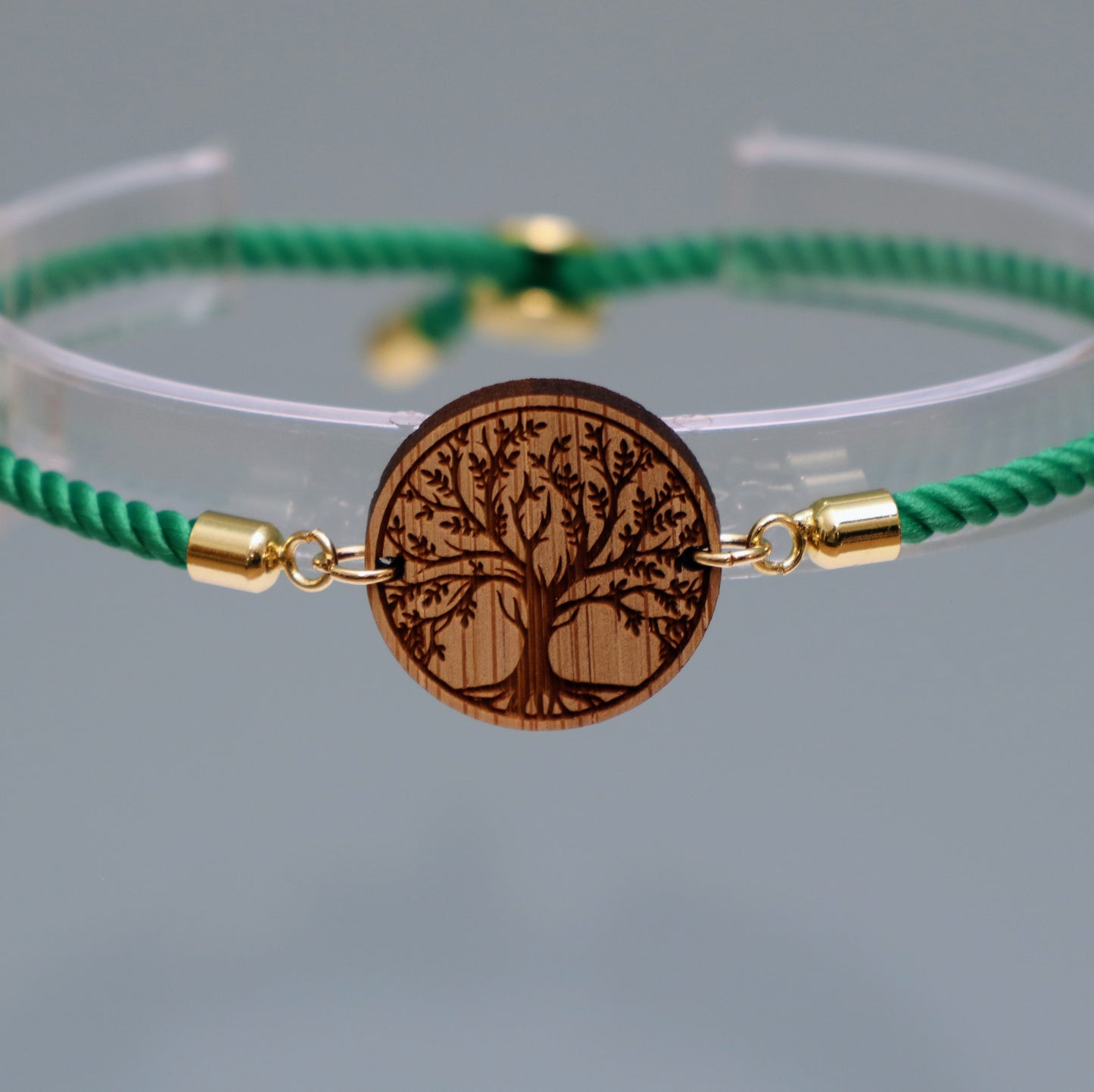 Arbre de Vie – Symbole de Croissance et de Connexion - Bracelet Vert