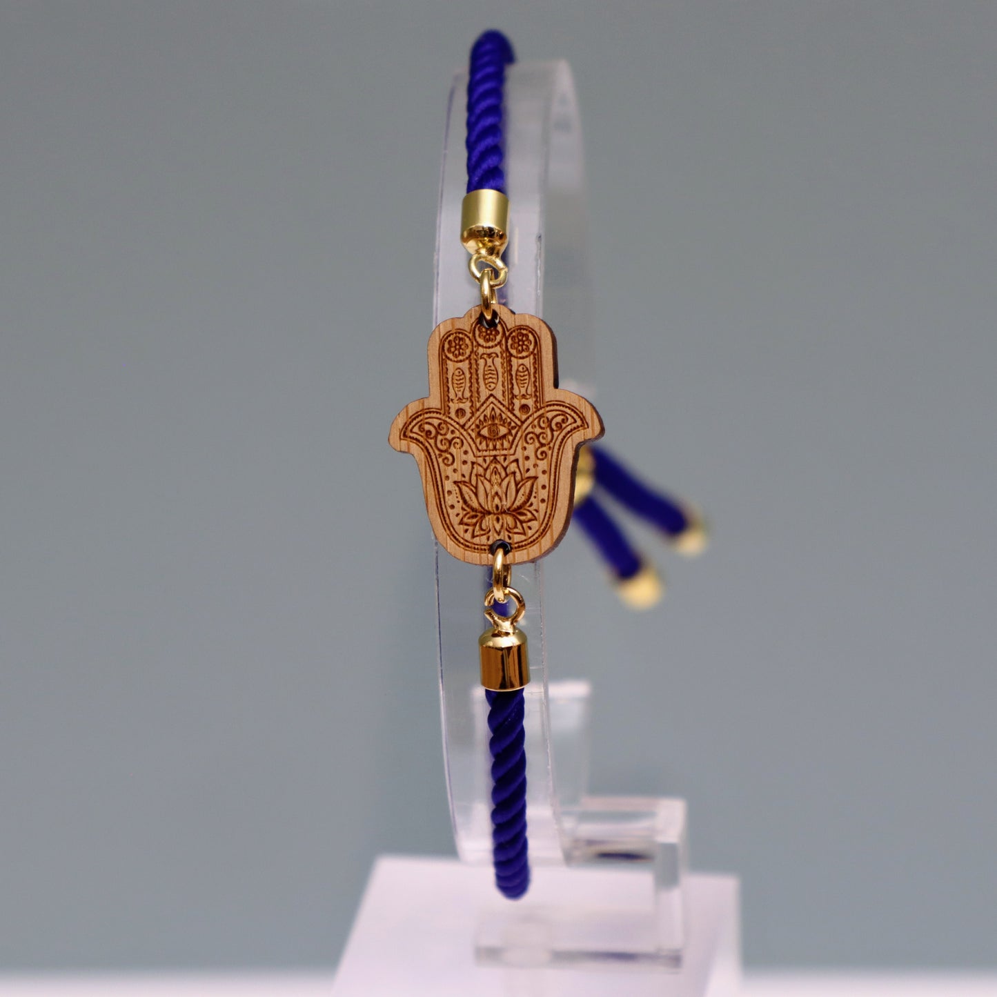 Main de Fatma : Symbole de Protection et de Bienveillance - Bracelet Bleu