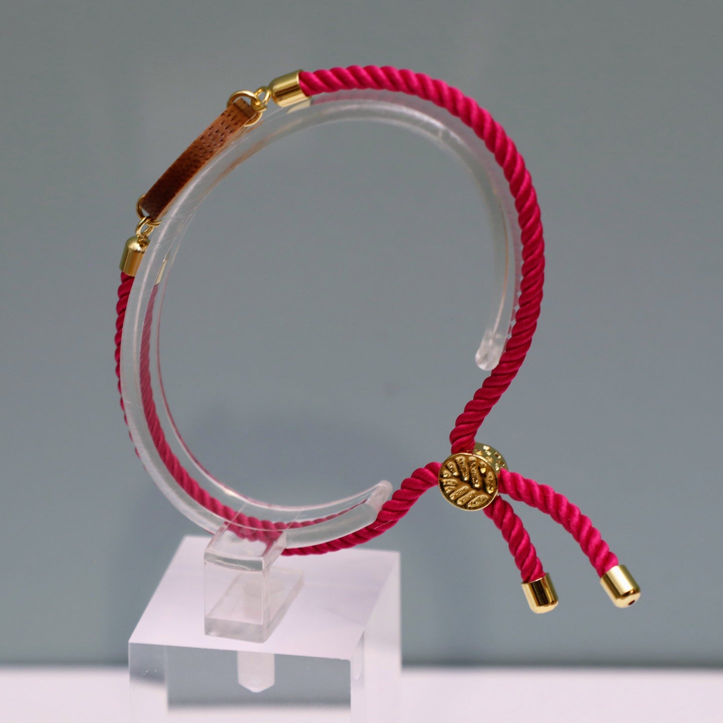 La Fleur de Vie : Harmonie et Équilibre Universel - Bracelet Fuchsia